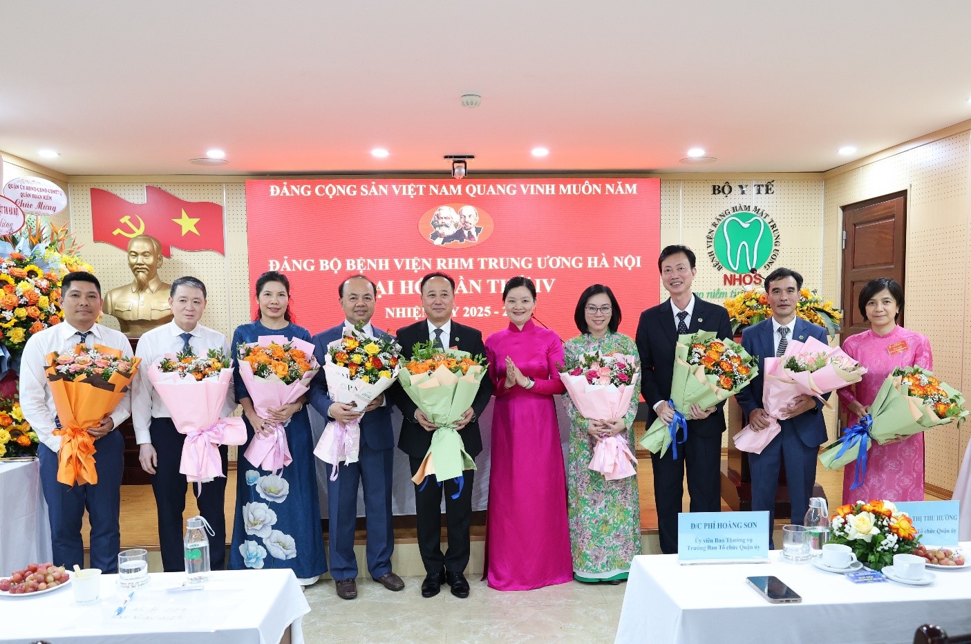 ĐẢNG BỘ BỆNH VIỆN RĂNG HÀM MẶT TRUNG ƯƠNG HÀ NỘI ĐẠI HỘI ĐẠI BIỂU LẦN THỨ IV NHIỆM KỲ 2025 – 2030